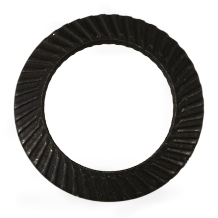 Midwest Fastener Split Lock Washer, For Screw Size 6 mm Steel, Zinc Plated Finish, 25 PK 77202